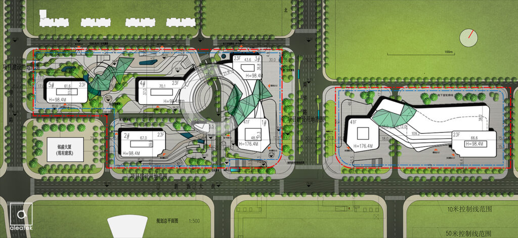 Shandong Big Data Industry Base by Aleatek
